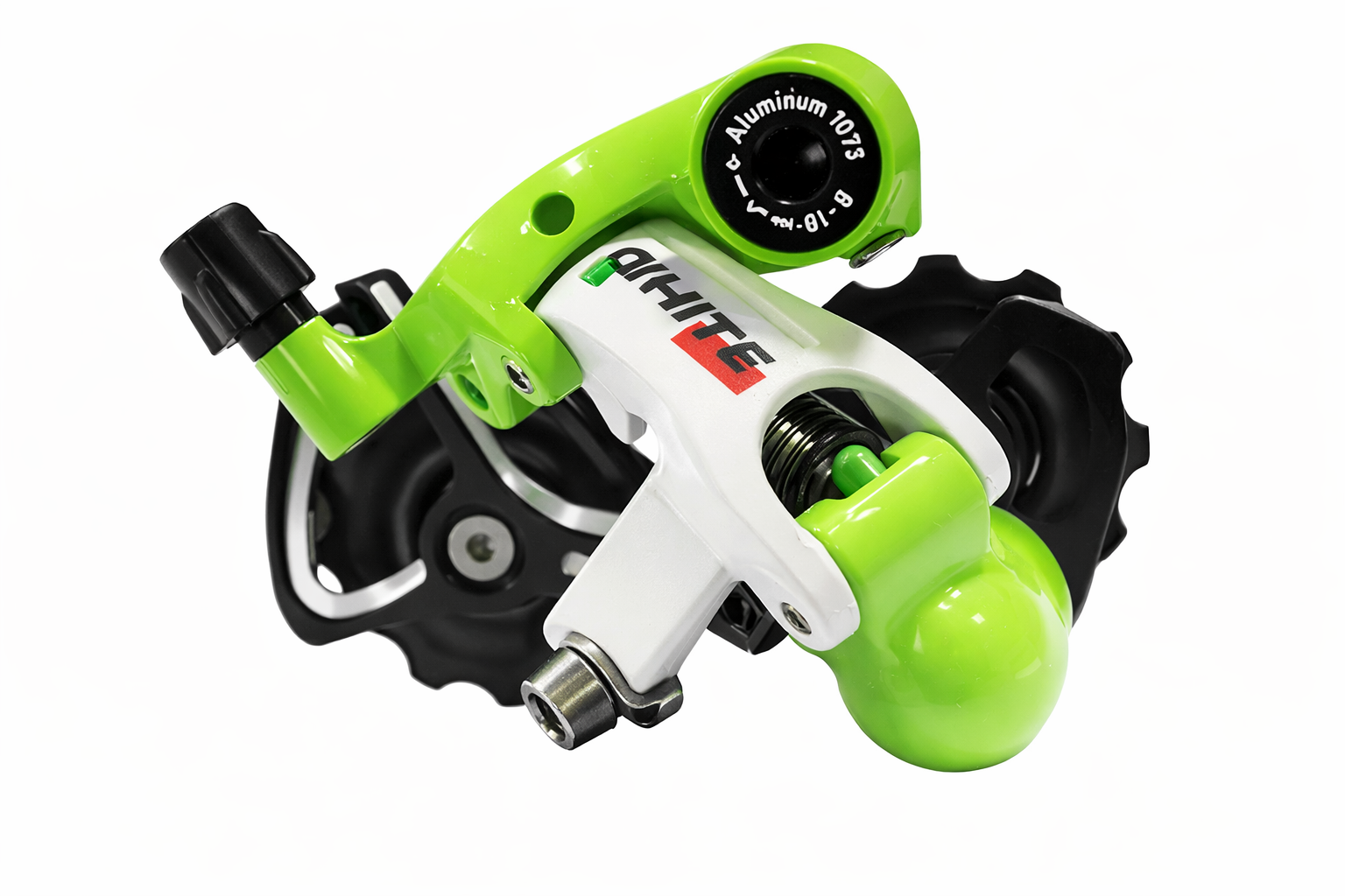 Cambio Trasero MicroSHIFT White RD-R67SGN 10 Velocidades Ruta Verde Blanco