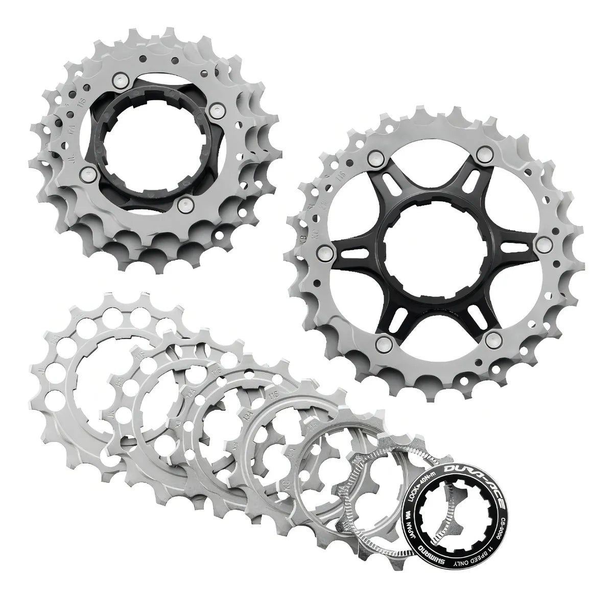 Cassette Shimano Dura-Ace CS-9000 11-25T 11 Velocidades | Piñón Ruta Alta Competición