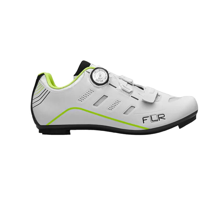 Zapatillas de Ciclismo FLR F-22 II White / Yellow
