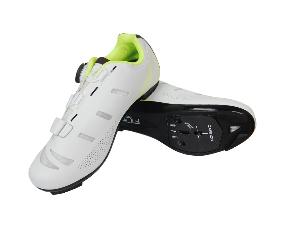 Zapatillas de Ciclismo FLR F-22 II White / Yellow