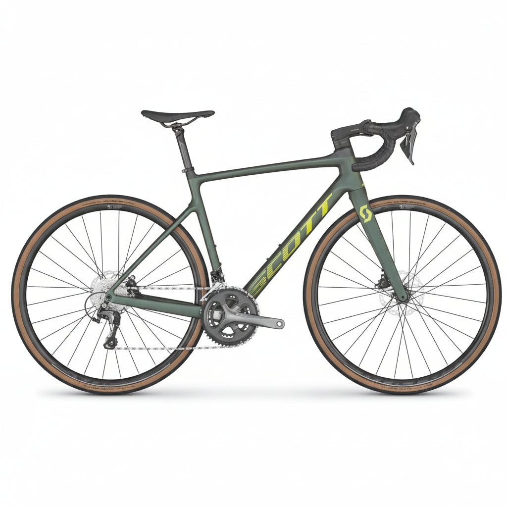 Bicicleta Scott Addict 40 Carbon Ruta Tiagra Disc